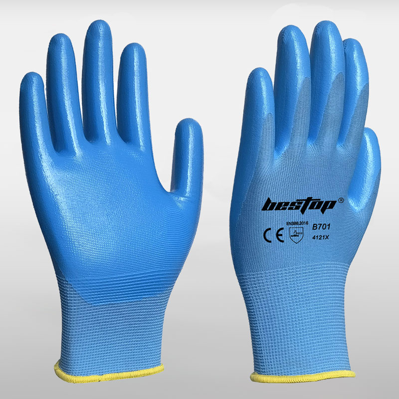 seeway hppe nitrile coated safety gloves